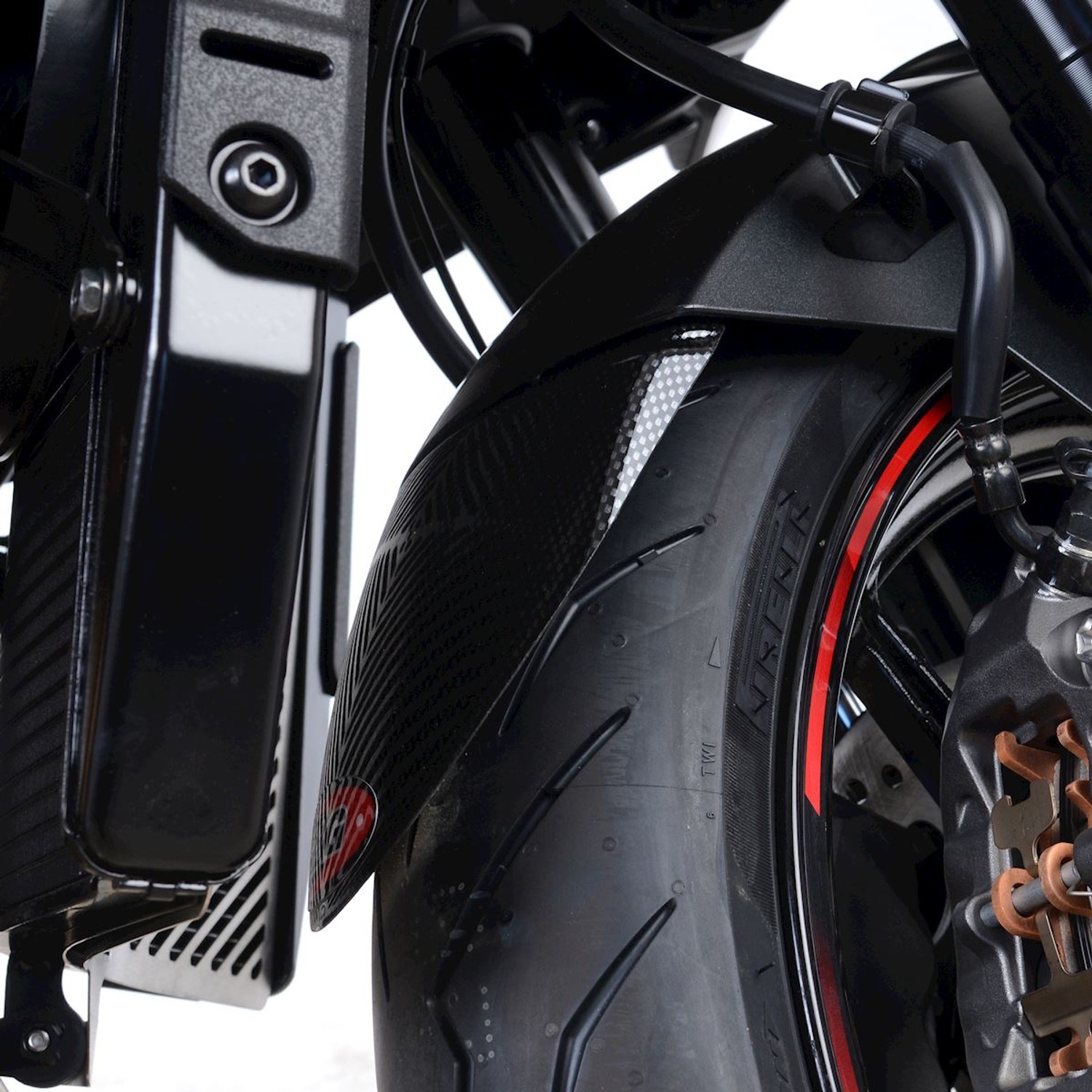 R&G Racing Fender Extender for the Kawasaki H2 '15-'22 / H2 SX/Z H2 '20-'22 R&G Racing Fender Extender for the Kawasaki H2 '15-'22 / H2 SX/Z H2 '20-'22